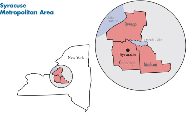 Syracuse Map