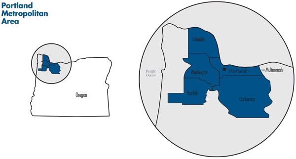 Portland Map